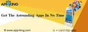 Get the most-striking mobile applications developed within no time. 